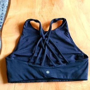 Athleta Medium Black Sports Bra